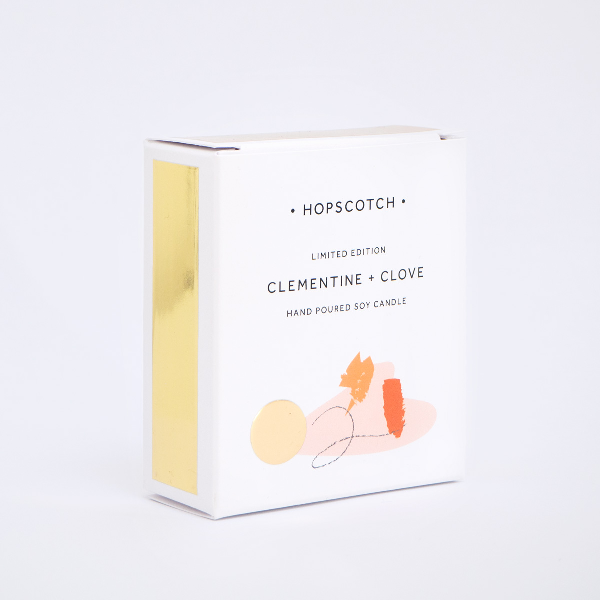 Ltd Edition Clementine + Clove Scented Soy Candle