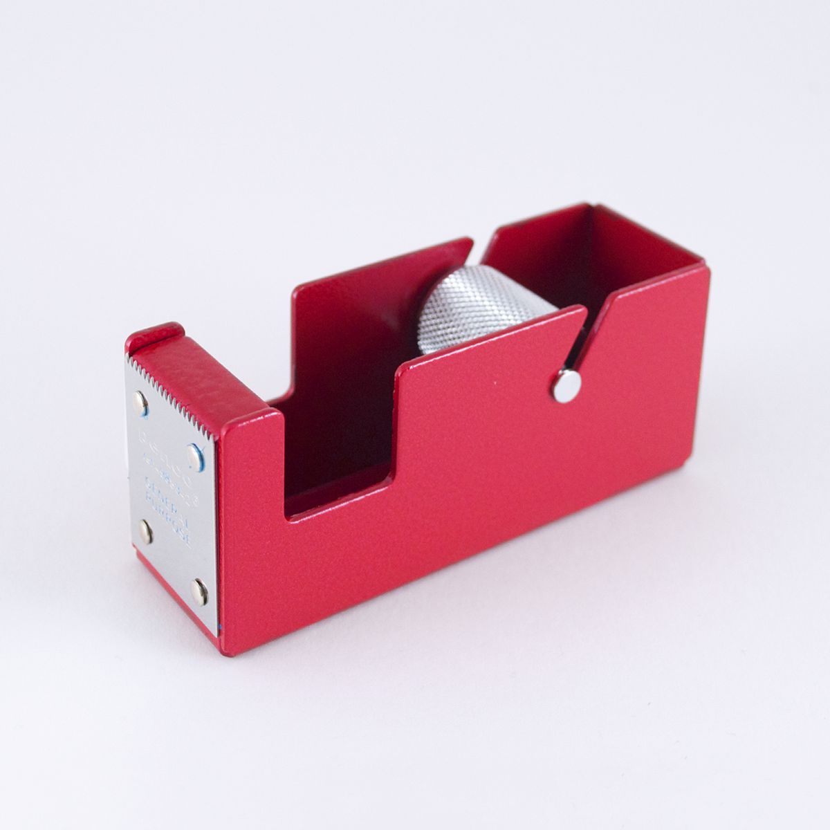 Small Red Metal Tape Dispenser • HOPSCOTCH
