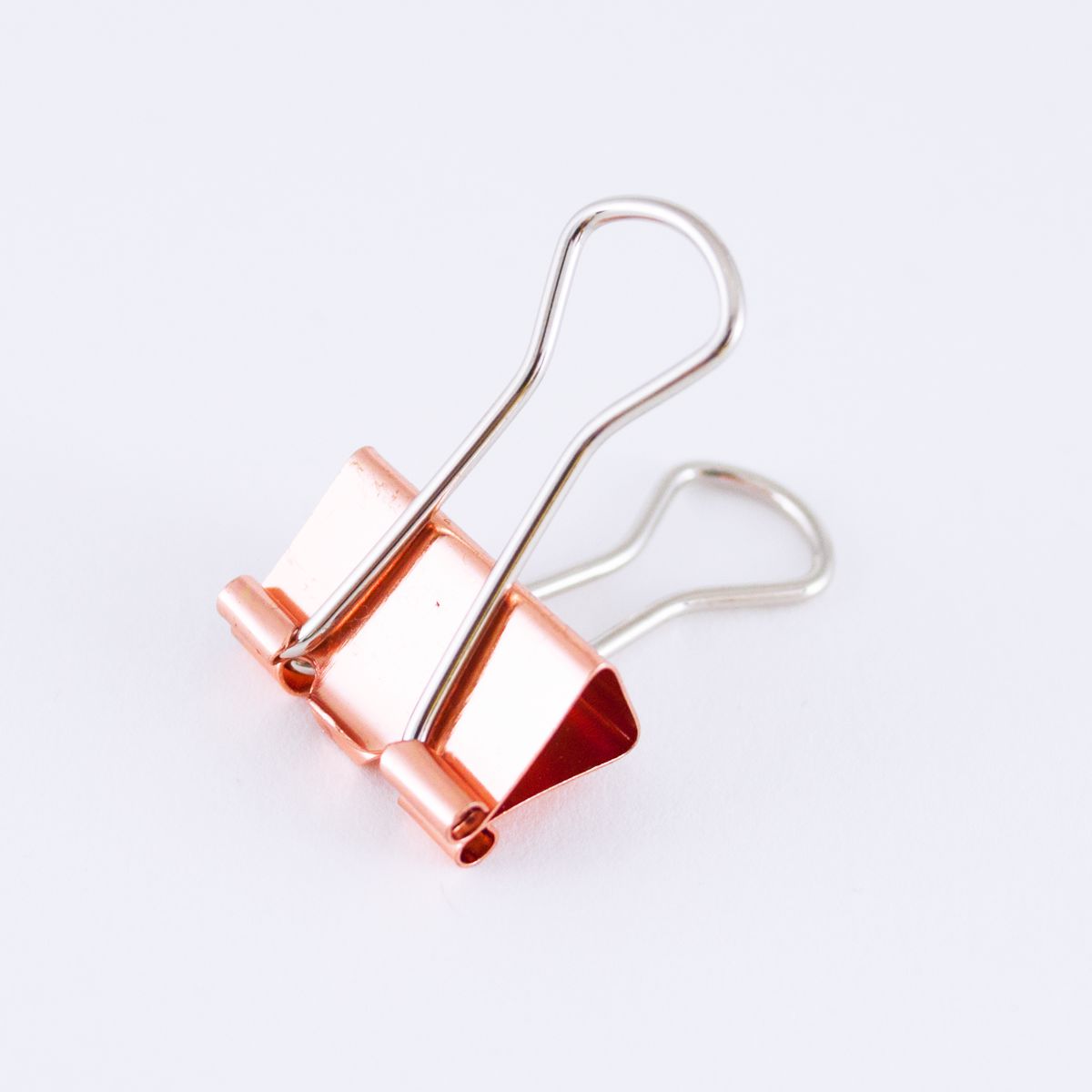 rose gold binder clips